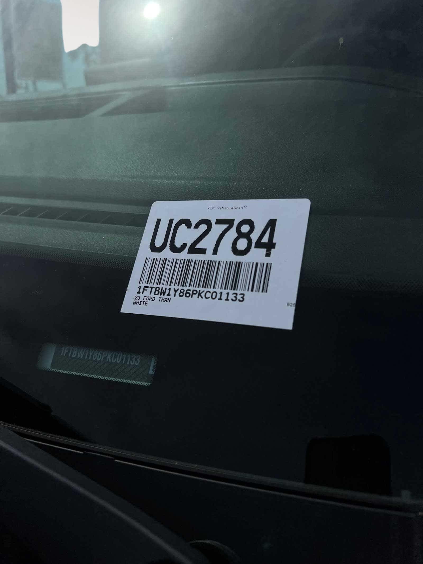 2023 Ford Transit Cargo Van T-350 130" Low Rf 9500 GVWR RWD