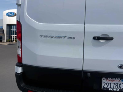 2023 Ford Transit Cargo Van T-350 130" Low Rf 9500 GVWR RWD
