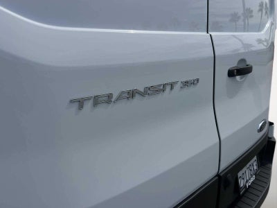 2023 Ford Transit Cargo Van T-350 130" Low Rf 9500 GVWR RWD
