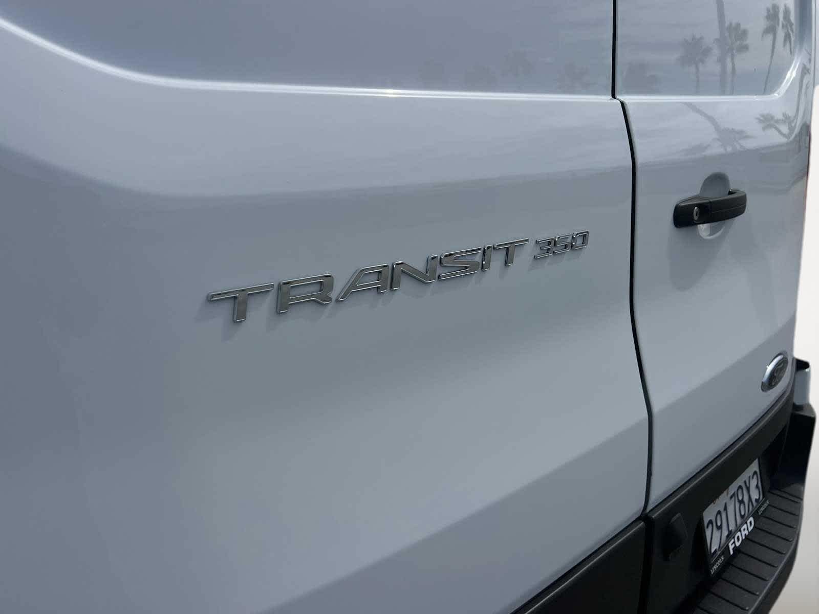 2023 Ford Transit Cargo Van T-350 130" Low Rf 9500 GVWR RWD