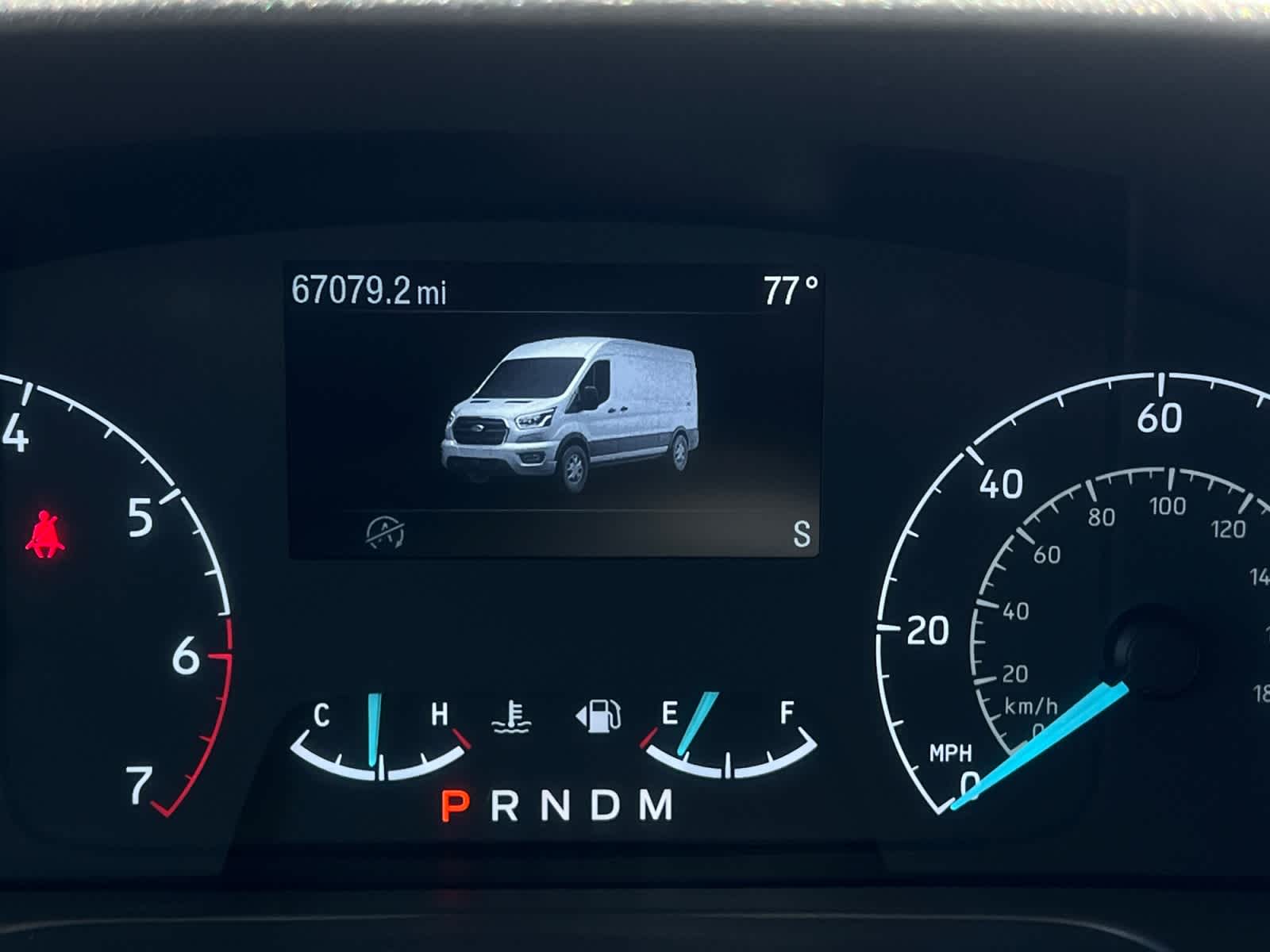 2020 Ford Transit Cargo Van T-350 130" Med Rf 9500 GVWR RWD