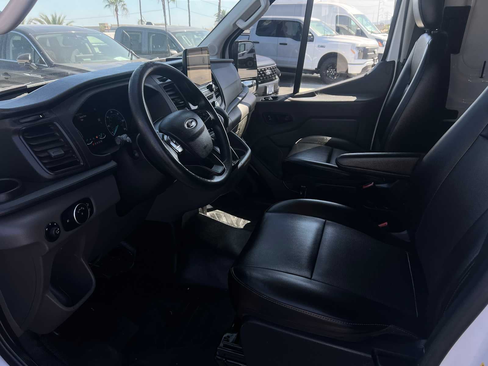 2020 Ford Transit Cargo Van T-150 130" Med Rf 8670 GVWR RWD