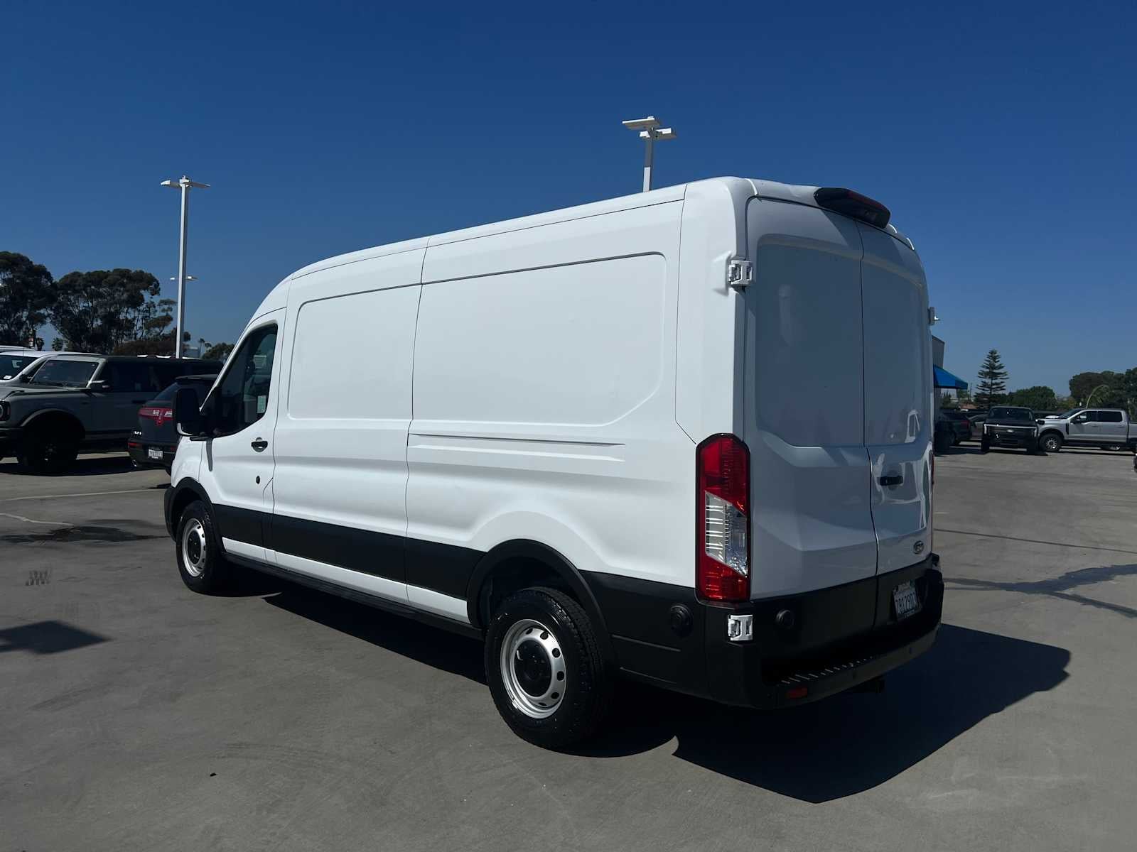 2020 Ford Transit Cargo Van T-150 130" Med Rf 8670 GVWR RWD