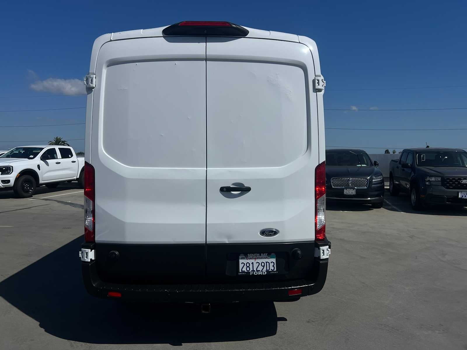 2020 Ford Transit Cargo Van T-150 130" Med Rf 8670 GVWR RWD