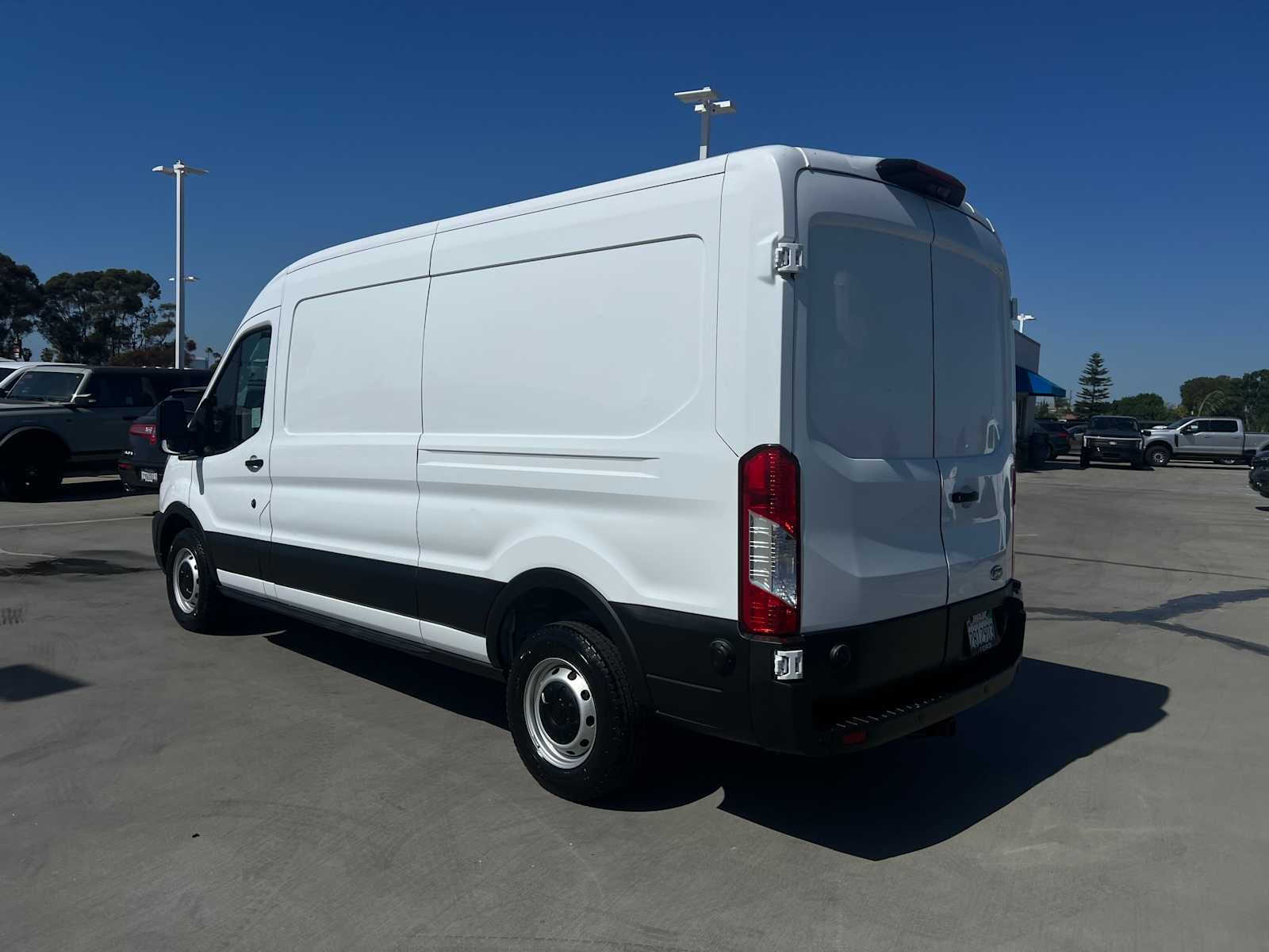 2020 Ford Transit Cargo Van T-150 130" Med Rf 8670 GVWR RWD