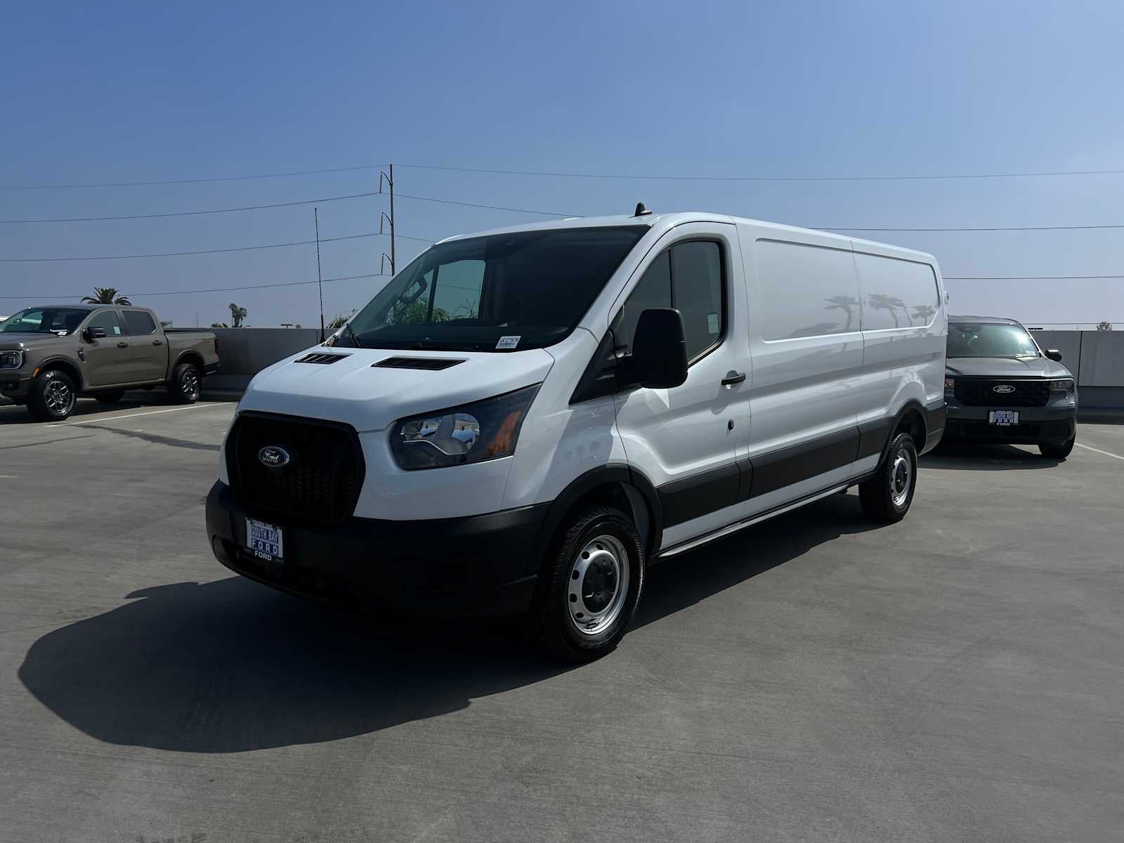 2023 Ford Transit Cargo Van T-150 130" Low Rf 8670 GVWR RWD