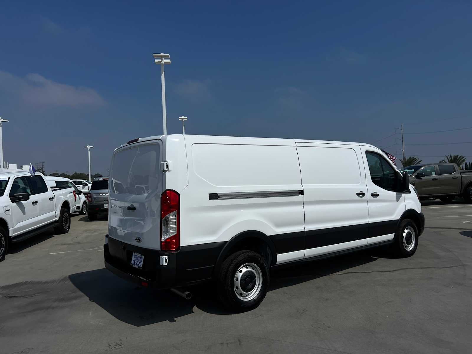2023 Ford Transit Cargo Van T-150 130" Low Rf 8670 GVWR RWD