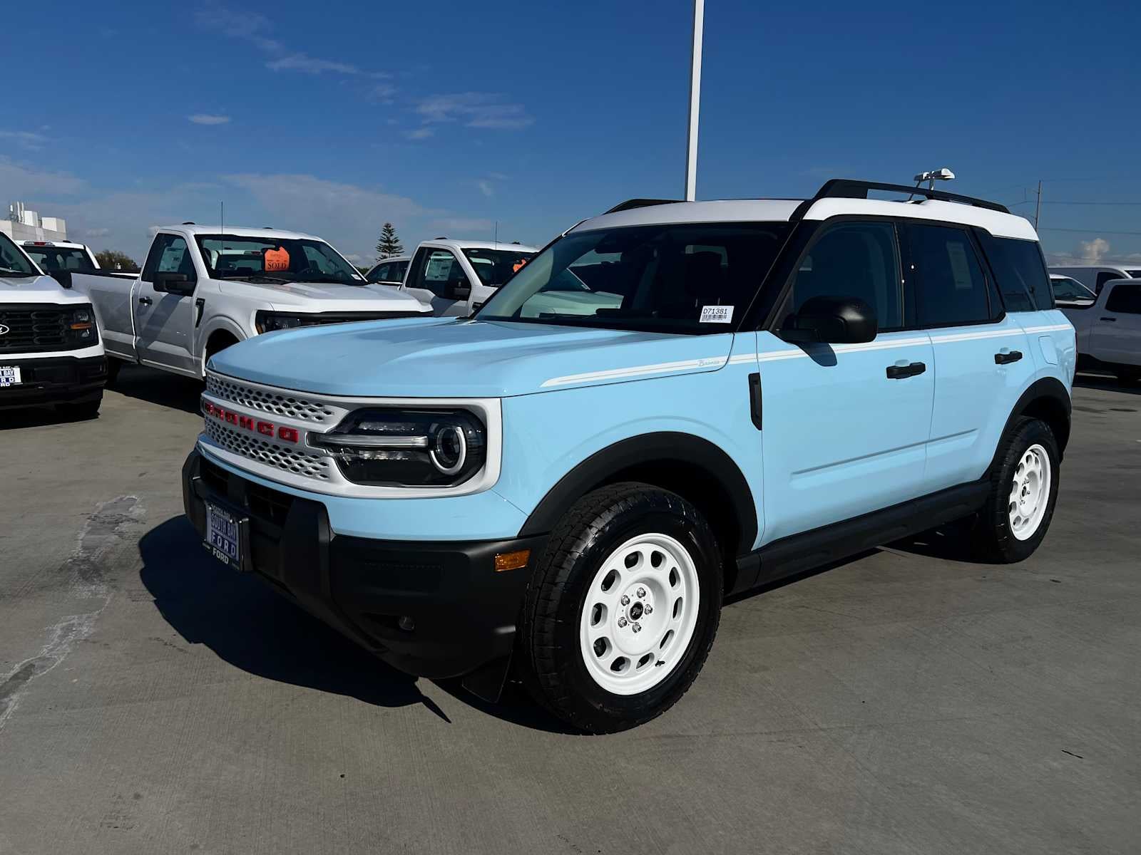 2025 Ford Bronco Sport Heritage