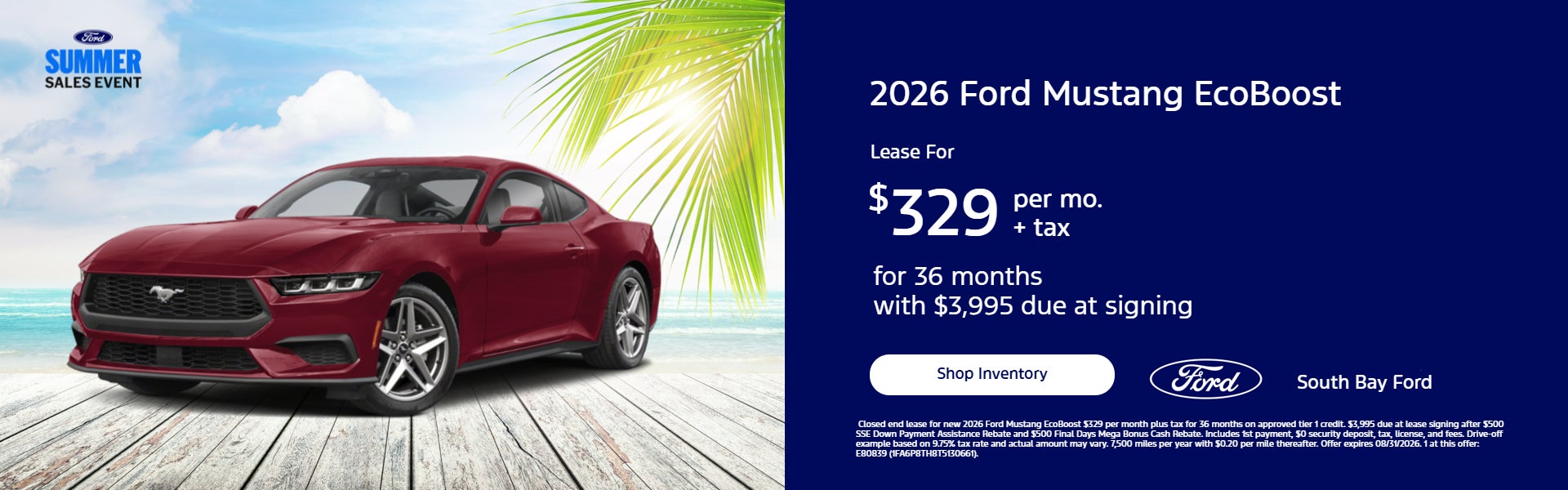 2026 Ford Mustang EcoBoost