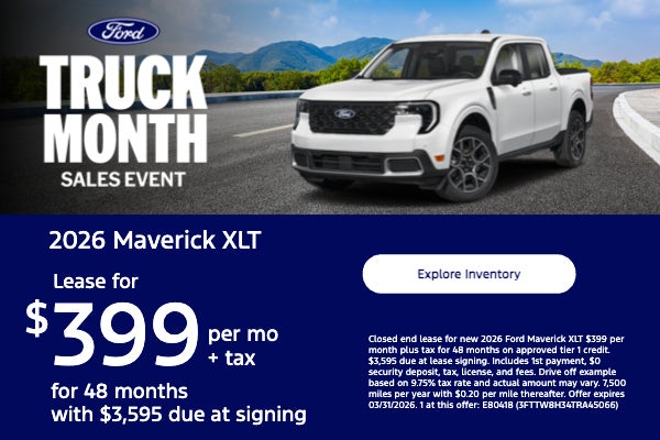 Lease for $399 per mo + tax for 48 months with $3,595