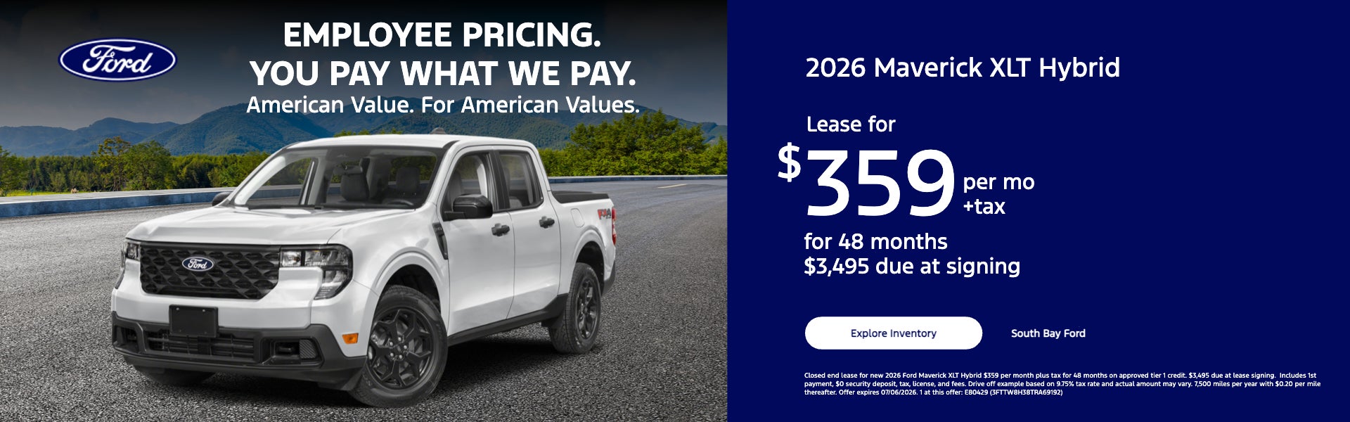 2026 Maverick XLT Hybrid