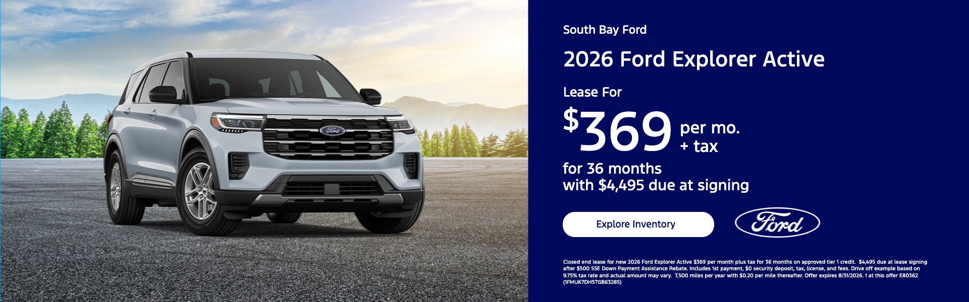 2026 Explorer Active