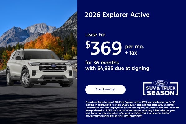 2026 Explorer Active