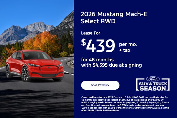 2026 Mustang Mach-E Select RWD