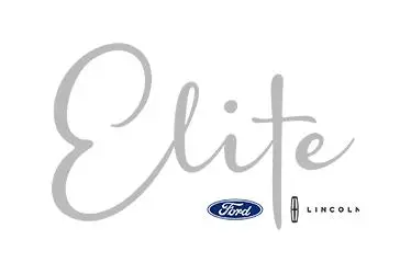 Elite Ford Lincoln logo in elegant grey script text